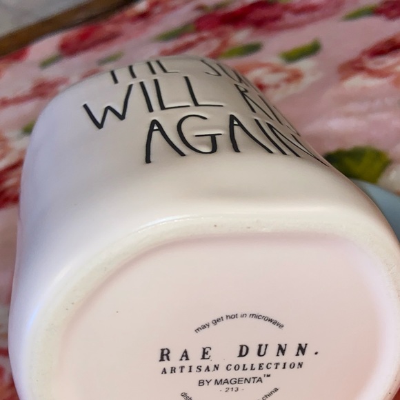 Rae Dunn THE SUN WILL RISE AGAIN Mug. Religious/Memorial Mug. NWOT - Picture 6 of 6